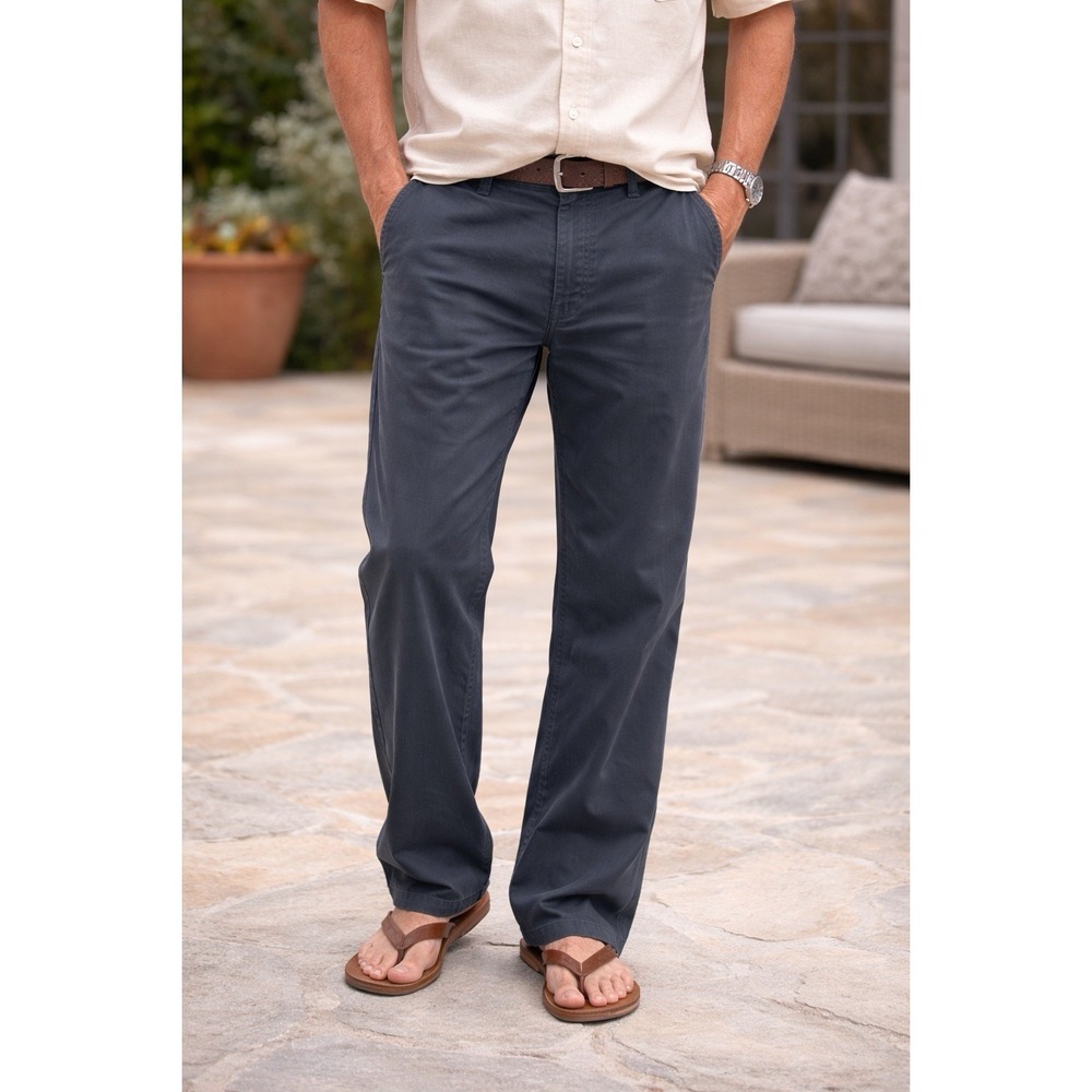 Tommy Bahama Men's Pants – Size 34"/29" – Gray Casual / Resort Style
